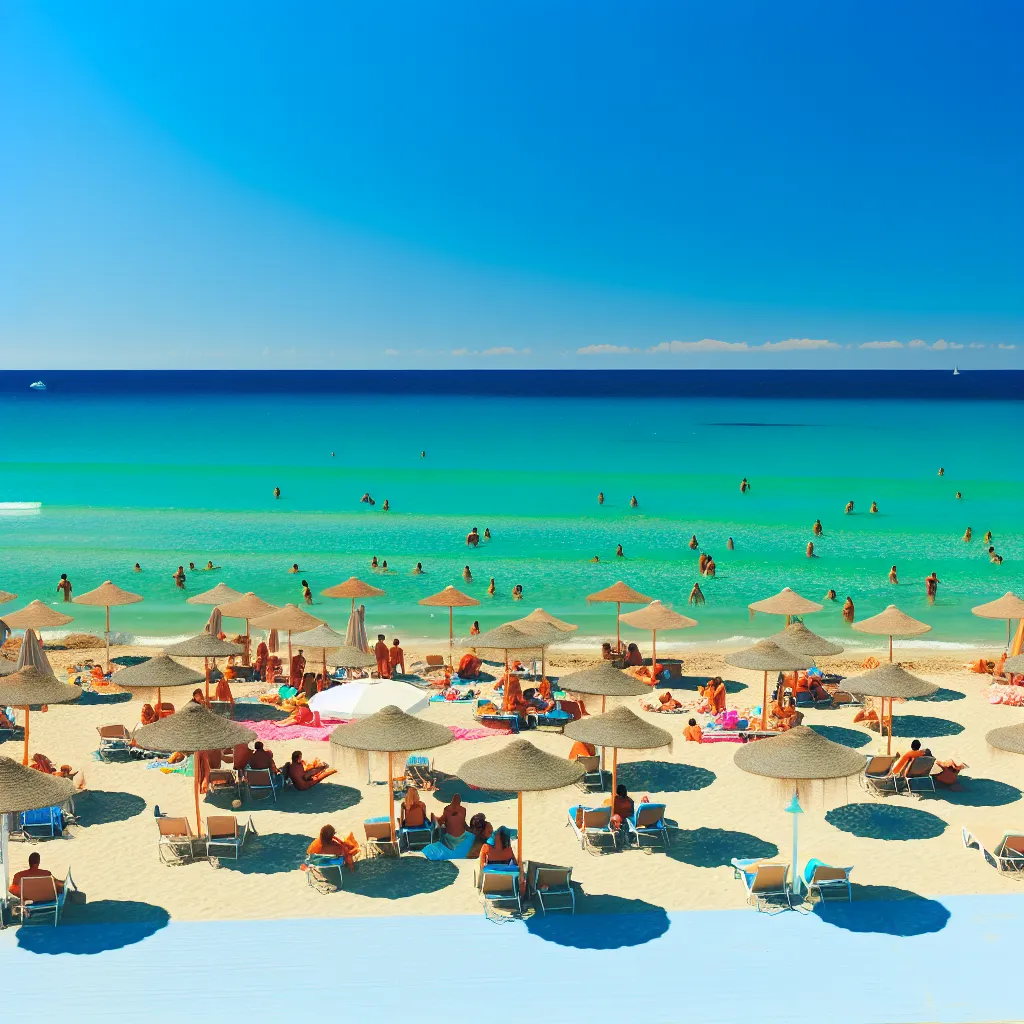 Nyári tengerparti úti cél mediterrán hangulattal
